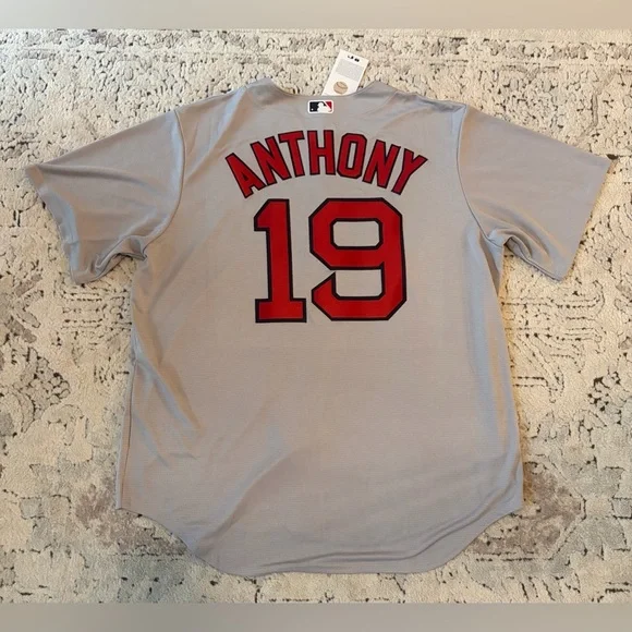 Nike Authentic Boston Red Sox Roman Anthony #19 MLB Gray Jersey Men’s Sz: XL - Picture 1 of 8